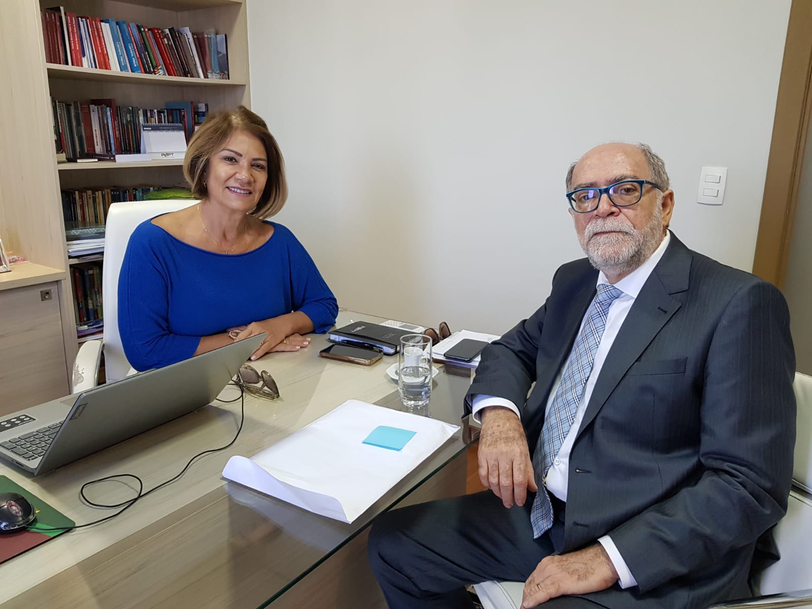 ANPT recebe o associado aposentado Guilherme Mastrichi Basso								