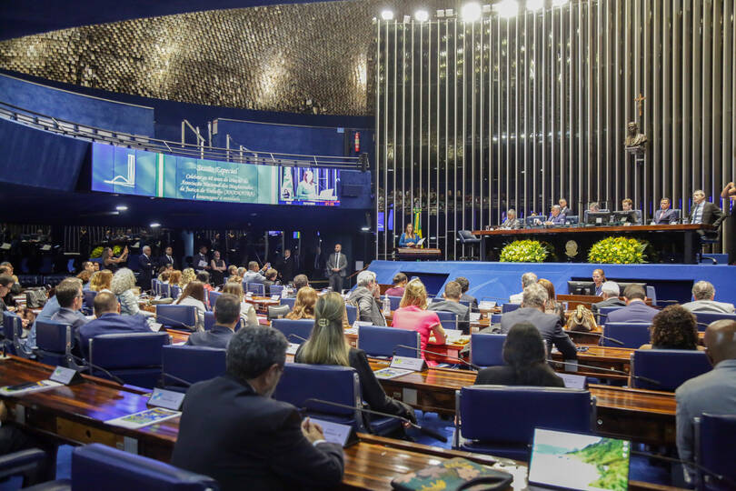 Sessão Solene do Senado celebra 48 anos de fundação da Anamatra