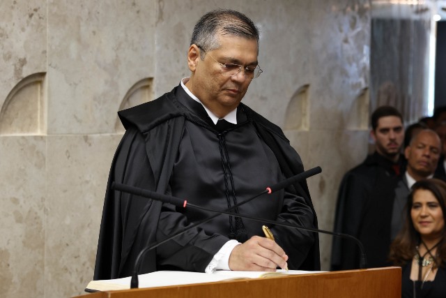 Flávio Dino toma posse como ministro do Supremo Tribunal Federal								