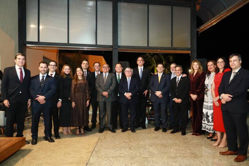 Frentas homenageia o senador Rodrigo Pacheco por sua contribuição às carreiras jurídicas e ao fortalecimento do Judiciário e do MP