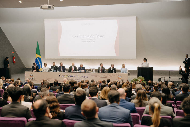 Vice-presidente da ANPT participa da posse da nova presidenta da Ajufe