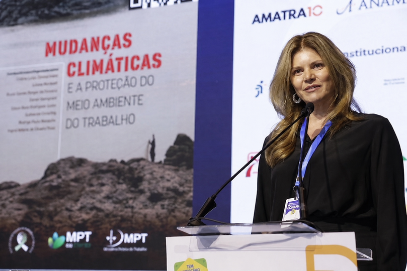 "Mudanças climáticas agravam riscos no trabalho e exigem resposta institucional, destaca presidenta da ANPT"   