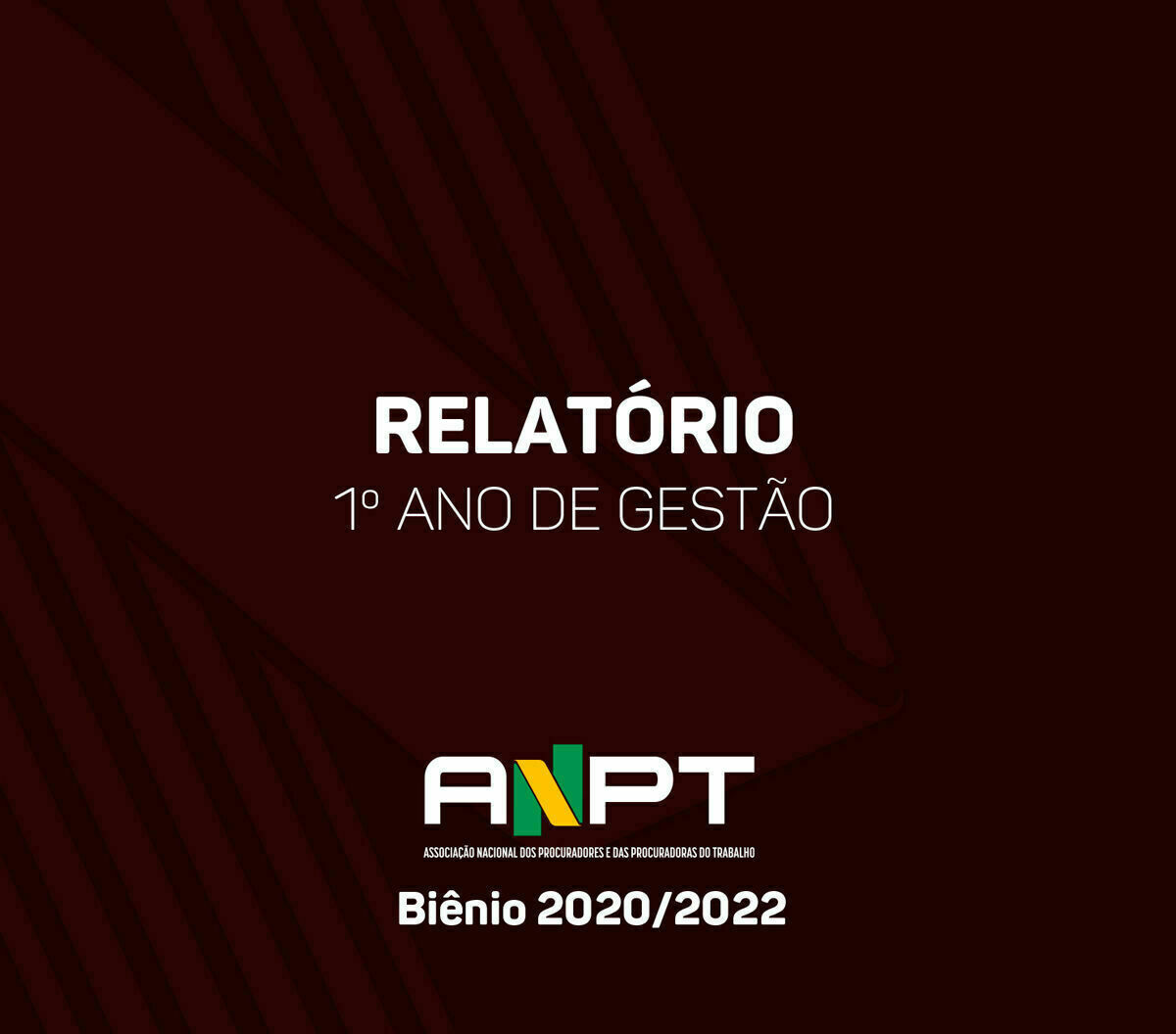 RELATÓRIO 1º ANO DE GESTÃO - BIÊNIO 2020/2022